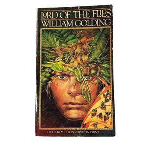 Lord of the Flies by William Golding Vintage 1954 Paperback Novel Paperback USA
